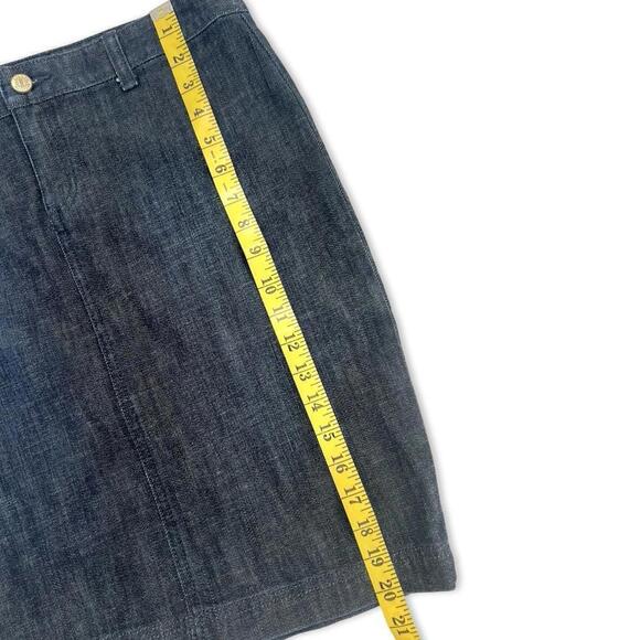 Lilly Pulitzer Dacey Denim Skirt new without tags size 2 - Picture 3 of 9